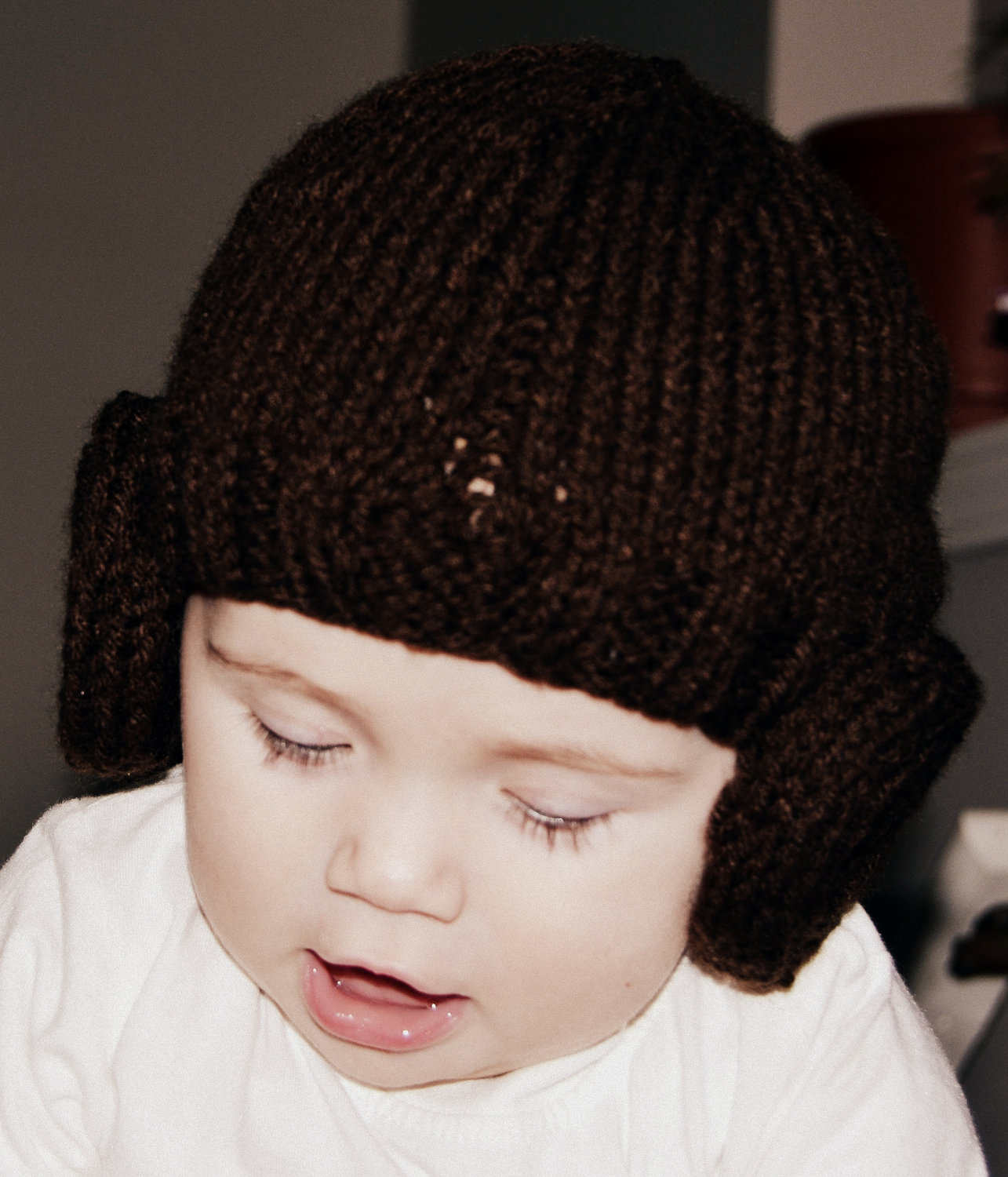 Princess Leia Hat, Princess Leia Wig, Halloween, All Sizes