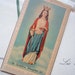 Vintage Prayer Card St Dymphna