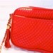 Vintage Red Quilted Purse - Gold Chain, Chanel Style