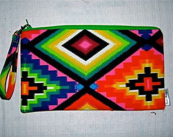 Navajo Wallet Wristlet Clutch - Tribal Womans Fashion