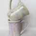 Mr and Mrs Mug Set Colorful Pottery Cups