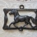 Horse Buckle Vintage Saddle Decoration Ribbon Tack For Your Altered Art Assemblage Mixed Media