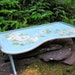 1940's Wood Bed Tray Hand Painted