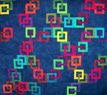 Galena Interlocking Squares Quilt Pattern