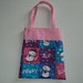 Fabric Gift Tote/Bag - Christmas - Snowman