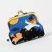 Deep mum - Let's fly - metal frame purse