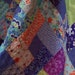 Reserve Listing for Miley-Lap Quilt Good Fortune in Teals, Greens, Purples, Oranges and Greys