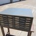 Reserved for Mona...Vintage 1920s/30s Heavy Industrial Metal Counter Cabinet with Twelve Drawers