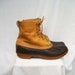 Boot SALE 70s LL Bean Duck Boots Mens size 9 Ladies size 10-11 Maine Hunting Shoe