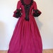 Super closet cleaning SALE Steampunk Marie Antoinette rococo Goth Victorian inspired costume dress
