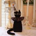 Black Cat...... Vintage Look Cat for Halloween Decor...So Cute