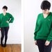 1970s Green Lacoste Sweater -M