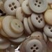 BULK - Buttons - Light Colored - OVER 100 - some vintage - some not