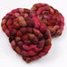 Mixed BFL / Silk Roving - Handpainted Felting or Spinning Fiber