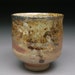 Yunomi Tea Cup Glazed with Shino, Wood Ash, Copper and Rutile