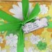 Vintage Remixed Full sheet set in retro gold and green