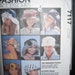 McCalls 7117 Misses Hats pattern 10 Styles