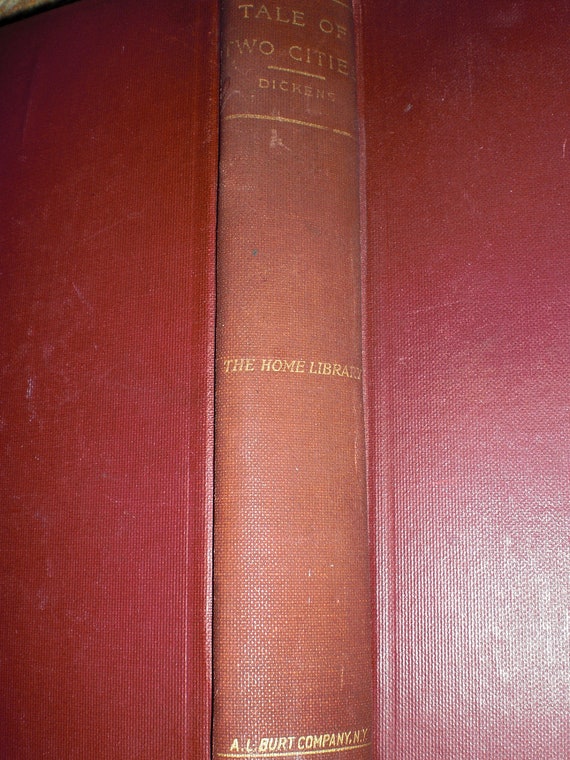 Vintage Book A Tale of Two Cities CHARLES DICKENS A. L. Burt