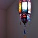 Moroccan Style Gypsy Mutli-Colored Electric Lantern MADE TO ORDER