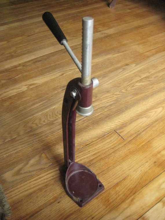 Antique Bottle Capper Maroon