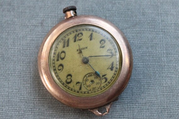 Antique Rose Gold Elgin Pocket Watch
