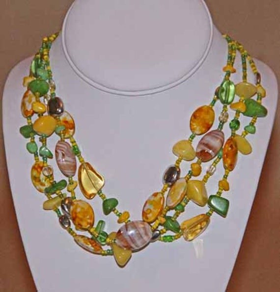 Orula Santeria necklace set by AFROFUSION on Etsy