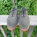 Vintage 1980s Olive Green Canvas Shoes, Size 8 1/2 M Reserved for Pil