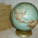 Mid Century Rand McNally Political Globe 12 inch Metal Base