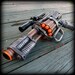 Steampunk Gun Nerf N-Strike Victorian Gothic Zombie Vampire killer soft dart toy Fall Out Halo