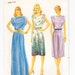 Vintage 1980s Butterick 3790 UNCUT Sewing Pattern Misses' Dress Size 14 Bust 36