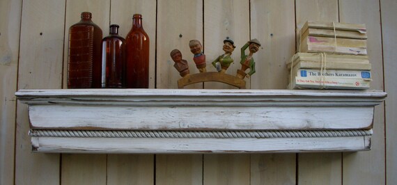 Antique White Floating Shelf Imagessure Com Wooden Mantel Floating Wall Shelf Furniture Jpg 570x266 Antique White