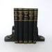 Industrial Cast Iron Bookends