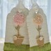 Shabby Chic Topiary Gift Tags-set of 2