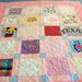 Reserved for Holly B - Custom Baby Quilts Baby Size 36" x 42" (Final) Genevieve