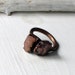 Spinel Ring Rough Gemstone Ring Mineral Ring Jewelry Fall Autumn Gem Cinnamon Red Warm Brown Artisan Handmade