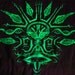 U.V. Reactive Meditating Alien IzWoZ Patch