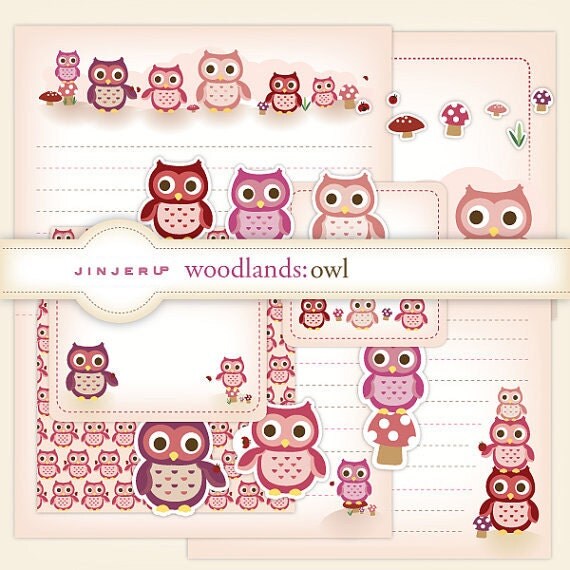 The Free Printable Owl Stationery You'Ve Been Waiting For - dttsck7
