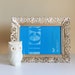 Retro Golden Metal Picture Frame - 5 by 7 Art Wall Frame