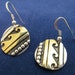 Tommy Singer Earrings Silver Gold Fill