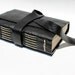 Free Shipping - Leather Journal or Sketchbook - Black - Handmade