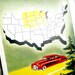 1951 AAA Official Road Map . . .38 X 27 inches . . . American Automobile Association