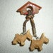 Cute Antique Brooch Pin Westies Dog House