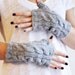 Warm Grey Mittens
