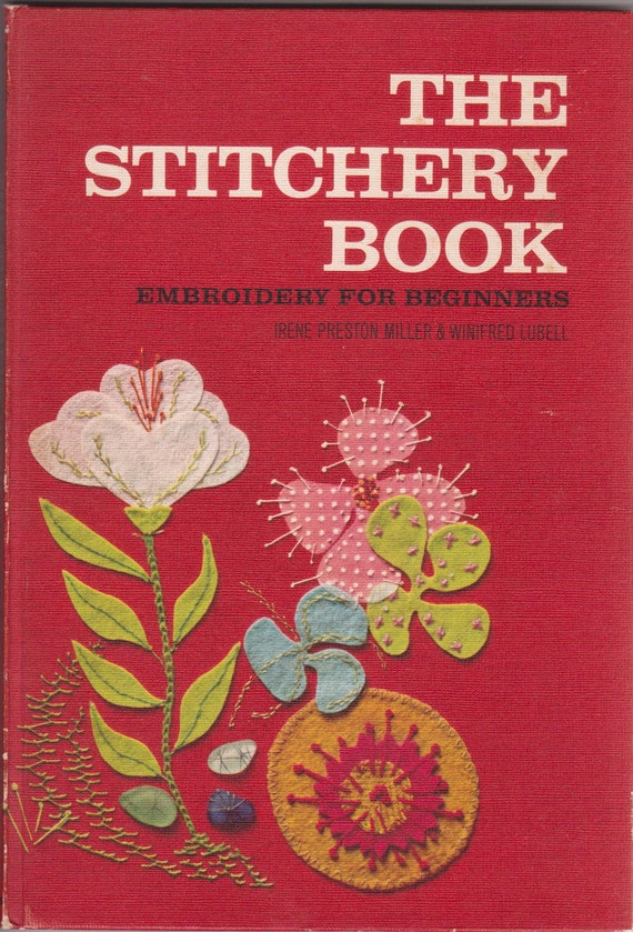 Items similar to The Stitchery Book...vintage embroidery book for