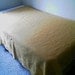 Reversible Two Tone Chatham Queen Size Butterscotch and Daffodil Yellow Acrylic Blanket klanket Trim