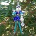 ILIANA Fairy Decoration - Good Luck Fairy Charm - Blue Fairy - Good Luck Charm - Fairy Cell Phone Charm - Zipper Pull - Fairy Ornament
