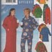 Butterick Misses Fleece Sleepwear Sewing pattern Robe Pajamas