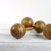 Vintage Pair of Wood Dumbbells