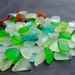 Sea Glass or Beach Glass of HAWAII 100 SALE 23 dollars Colorful Jewelry grade FROSTY