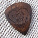 Handmade Laser Engraved I Pick You - Exotic Wood Guitar Pick - Arizona Ironwood